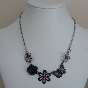 NEW Multicolor Crystal Graduated Beaded Necklace